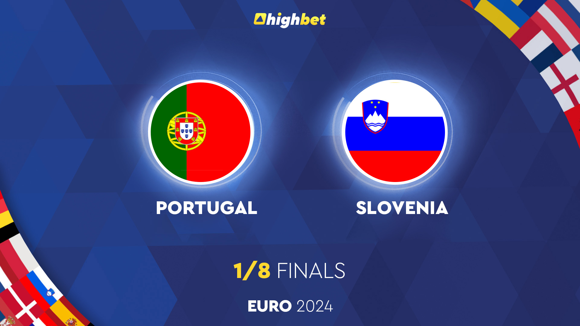 Portugal vs Slovenia - Euro 2024 - HighBet Blog