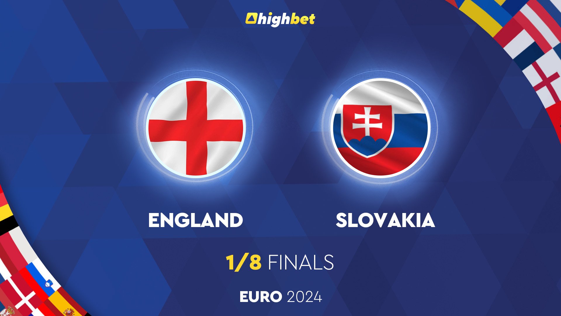 England vs Slovakia - Euro 2024 - HighBet Blog