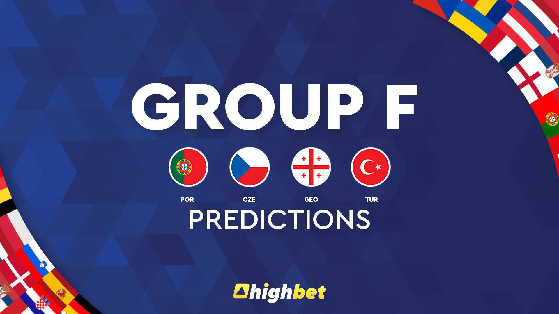 Turkey vs Georgia & Portugal vs Czech Republic - Highbet Euro 2024 Prediction