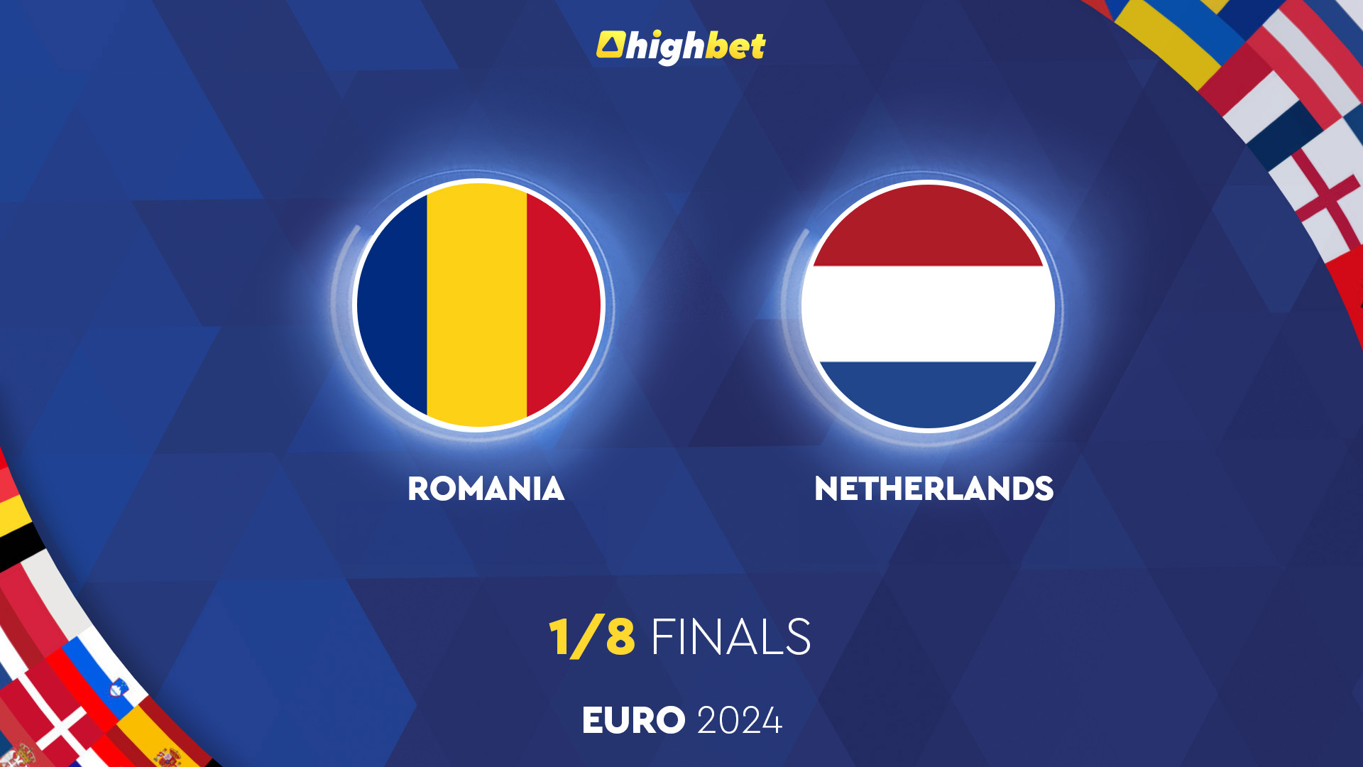 Romania vs Netherlands - Euro 2024 - HighBet Blog